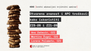 Otvorena znanost i APC tro&scaron;kovi: kako iskoristiti ZI5-26 i ZI1-26