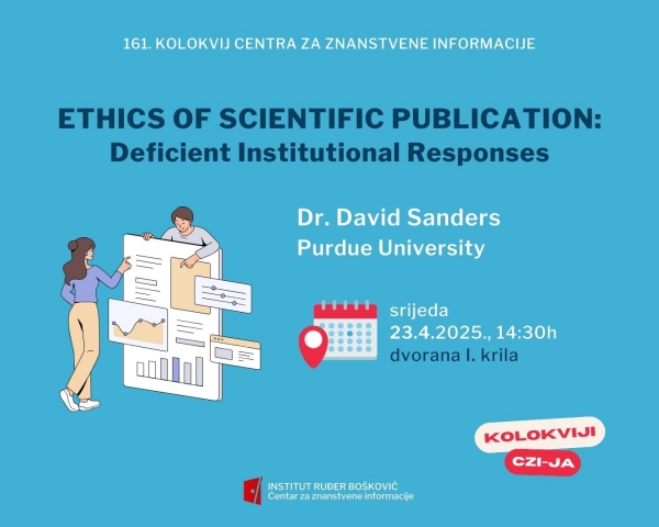 Ethics of Scientific Publication — Deficient Institutional Responses