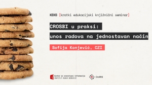 Prijave za KEKS "CROSBI u praksi: unos radova na jednostavan način"