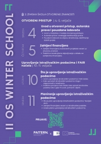 Druga Zimska &scaron;kola otvorene znanosti na Institutu Ruđer Bo&scaron;ković