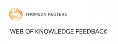 Web of Knowledge feedback