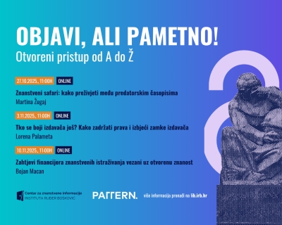 Otvorena znanost u praksi – PATTERN webinari 2025.