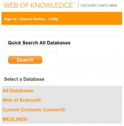 Web of Knwledge