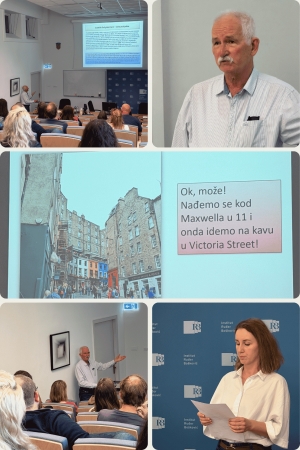 Održan 170. kolokvij Centra za znanstvene informacije: Edinburgh i James Clerk Maxwell
