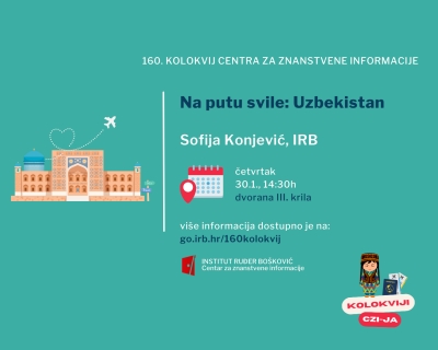 Poziv na putopisno predavanje „Na putu svile: Uzbekistan“ [160. kolokvij CZI-ja]