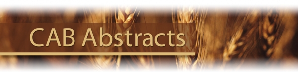 CAB Abstracts - probni pristup
