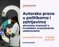 Autorsko pravo u politikama i zahtjevima otvorene znanosti u hrvatskim znanstvenim ustanovama