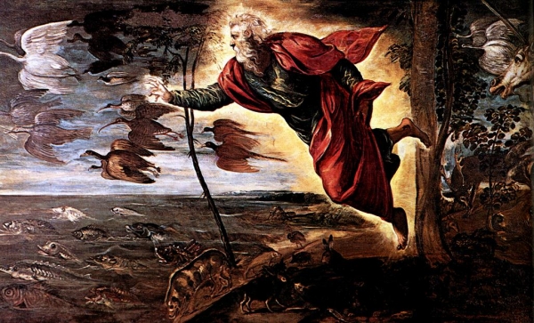 Tintoretto Stvaranje životinja
