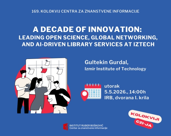Invitation to the lecture "A Decade of Innovation: Leading Open Science, Global Networking, and AI-Driven Library Services at IZTECH"